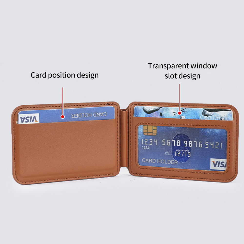 Luxury Leather Magnetic Wallet - Document Holder Stand review and price
