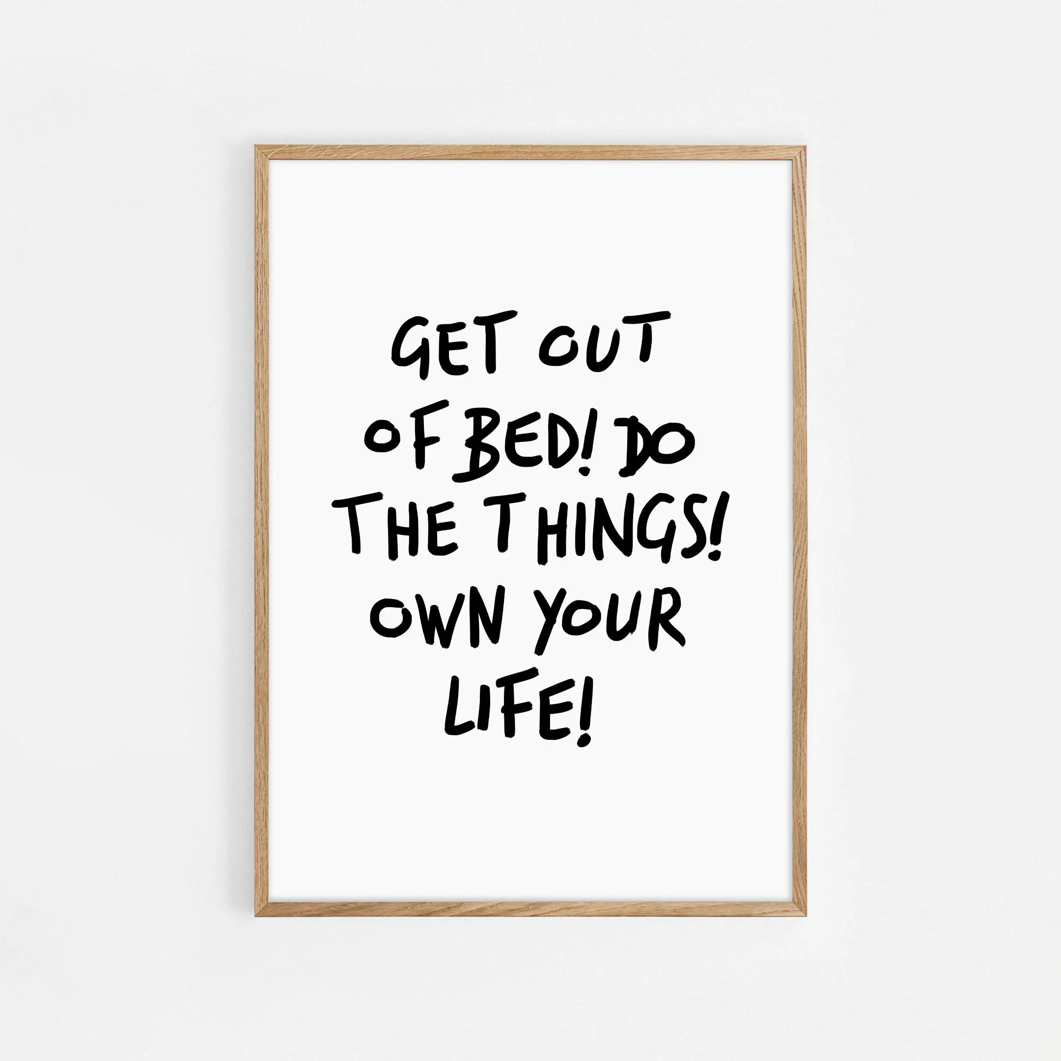 Motivational Goals Funny Quote - Home Office Room Inspiration review and price
