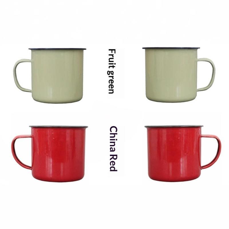 【M】Enamel Drinking Mugs Multip - Home Office Logo review and price