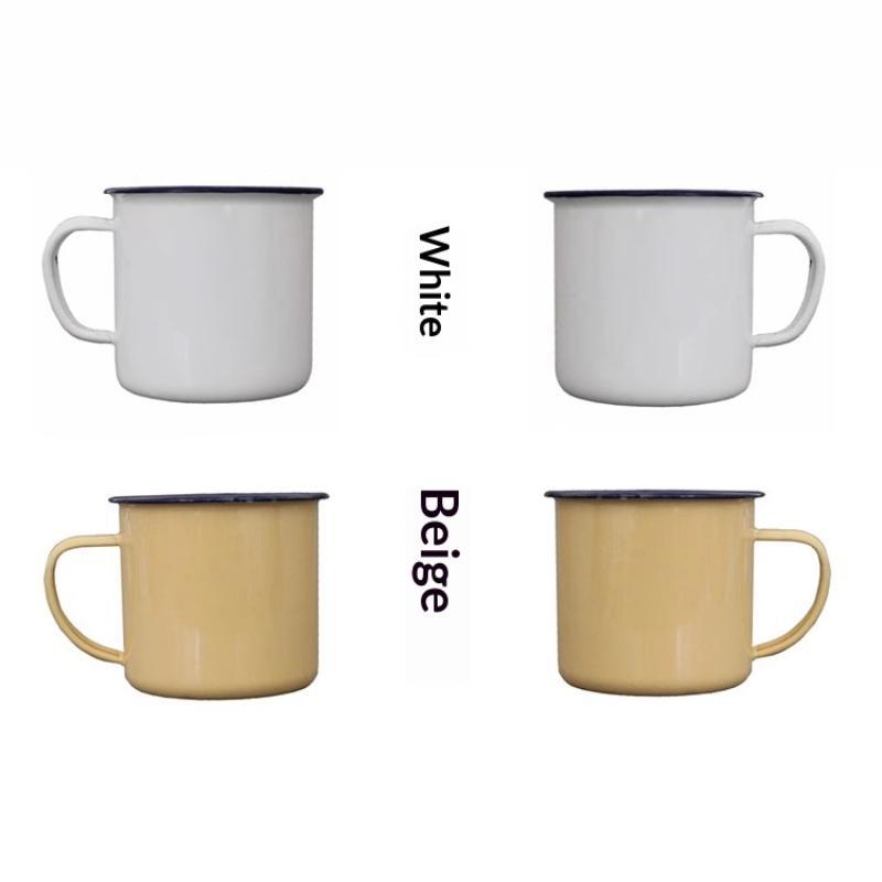 【M】Enamel Drinking Mugs Multip - Home Office Logo review and price