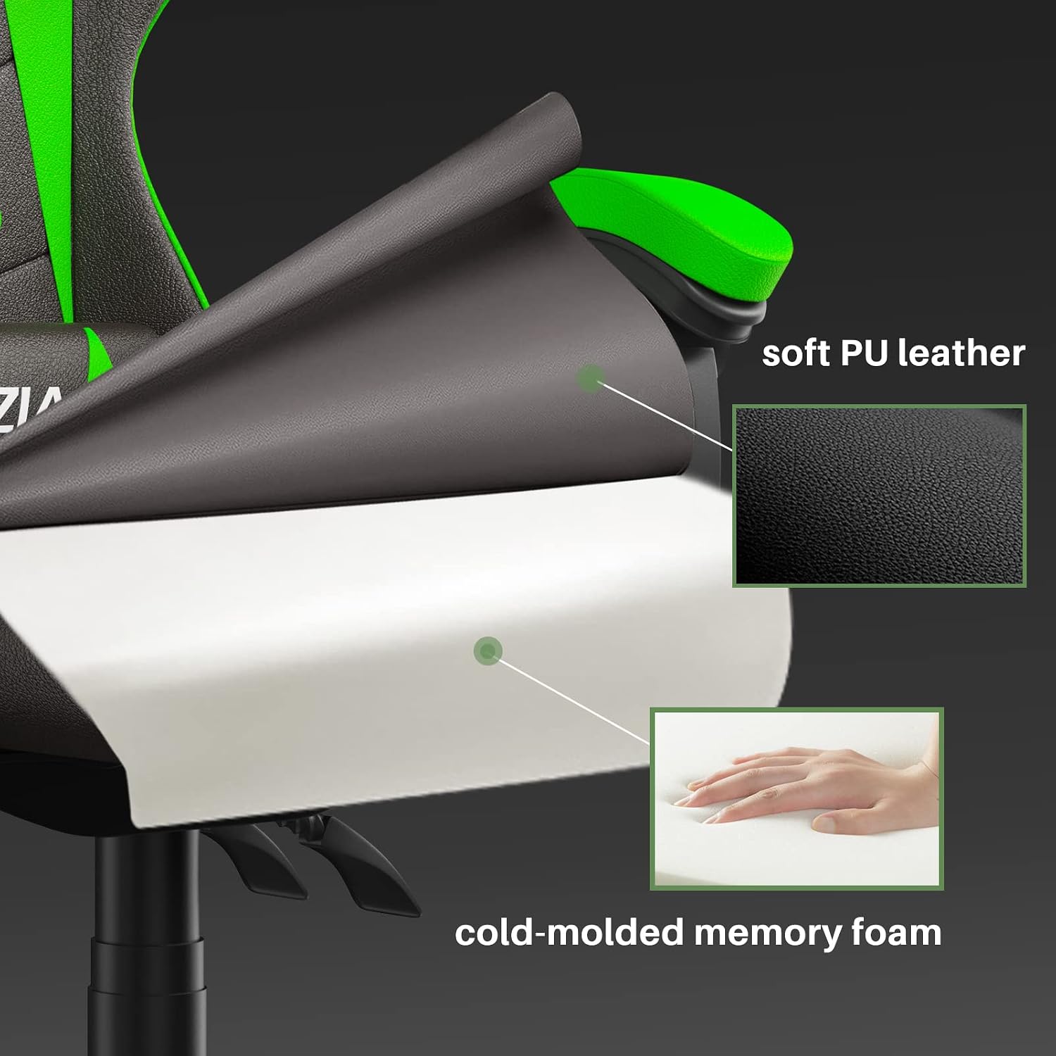 Ergonomic Gaming Chair PU Leat - Ergonomic Office Chair review and price
