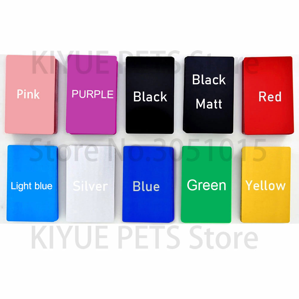 100PCS Portable Metal Business - Home Office Logo review and price